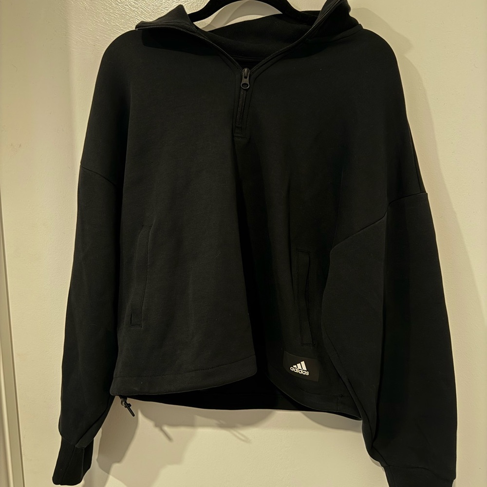 Adidas Black Pullover with Logo